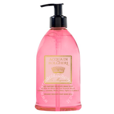 Acqua di bolgheri bio sapone delicato mani viso la magnolia 500 ml