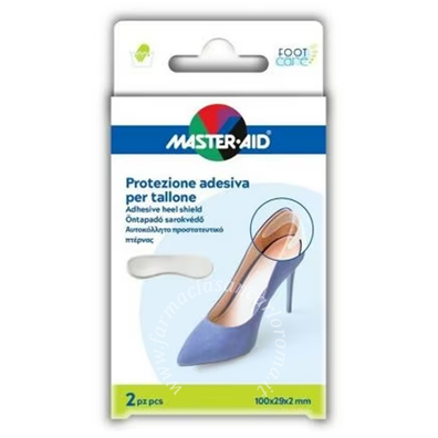 Footcare protezione adesiva tallone sottile 2 pezzi