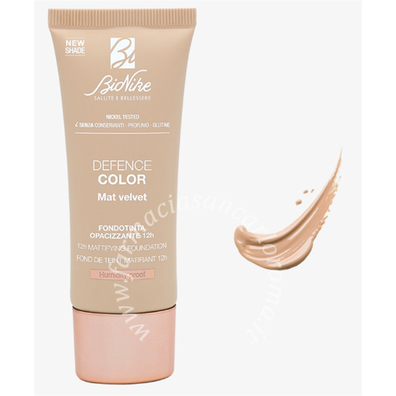 Bionike Defence Color mat velvet fondotinta n402 creme nue