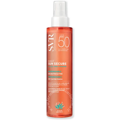 SVR Sun secure huile seche spf50+ nuova formula 200 ml