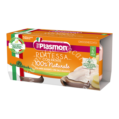 Plasmon omogeneizzato platessa 2 x 80 g