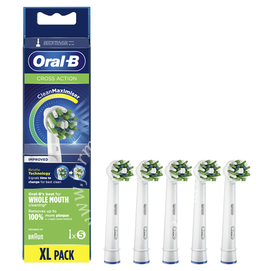 Oralb power refill eb50 crossaction 5 pezzi