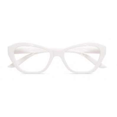 Occhiale da lettura premontato platinum orchidea bianco gesso +3,50