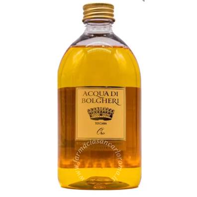 Acqua di bolgheri ricarica diffusore oro 500 ml
