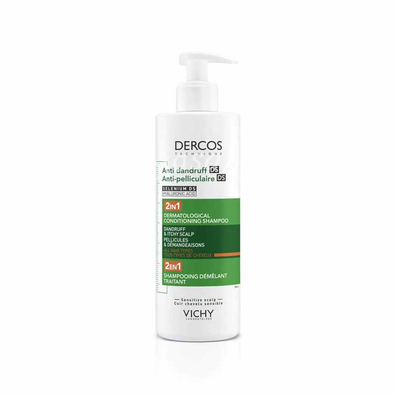Vichy Dercos technique anti dandruff shampoo 2in1 400 ml