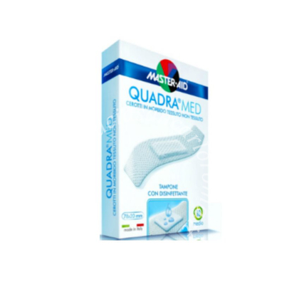 Cerotto master-aid quadra dermoattivo grande 10 pezzi