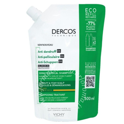 Vichy Dercos technique anti-dand densisol serum dry refill 500 ml
