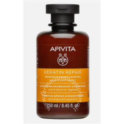 Apivita shampoo nourish&repair keratin&honey 250 ml 