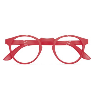 Occhiale da lettura premontato gold soul rosso +1,50