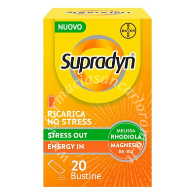 Supradyn ricarica no stress 20 bustine