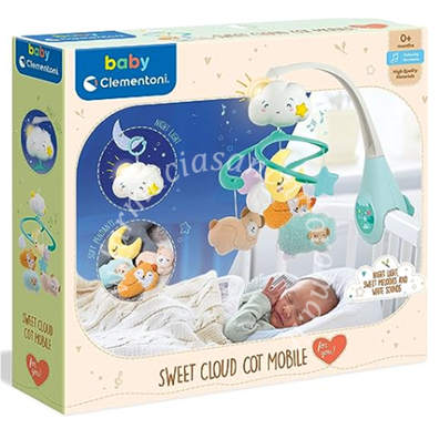 Baby clementoni for you sweet cloud cot mobile