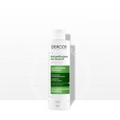 Vichy Dercos Shampoo Antiforfora Cute Sensibile 200ml