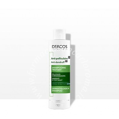 Vichy Dercos Shampoo Antiforfora Capelli Grassi 200ml