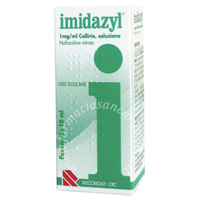 Imidazyl 1 mg/ml collirio, soluzione  1 mg/ml collirio soluzione 1 flacone 10 ml 
