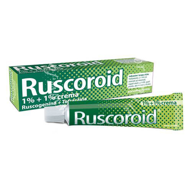 Ruscoroid 1% + 1% crema 1% + 1% crema tubo 40 g