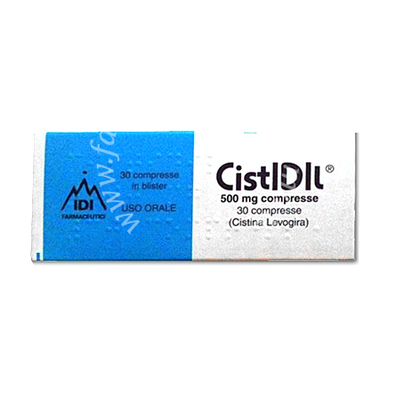 Cistidil  500 mg compresse 30 compresse 