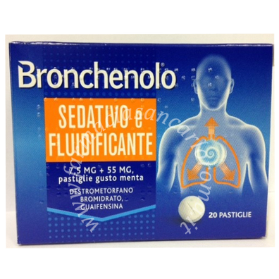 Bronchenolo Sedativo Fluidificante 20 pastliglie